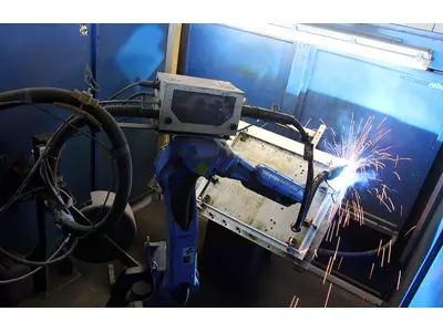 Roboterzelle für Kleinteile